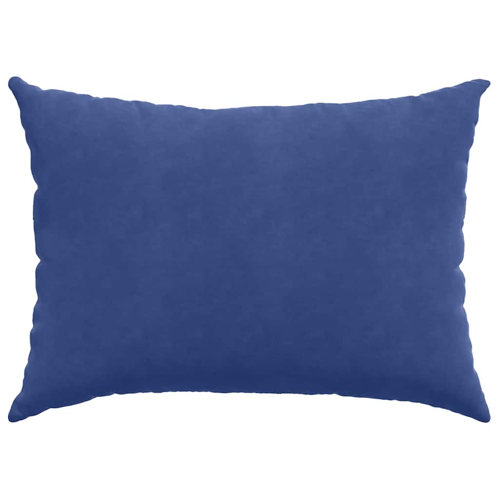 Cuscini da Divano 2 pcs Blu Polizia 70 x 50 cm Tessuto in Cords