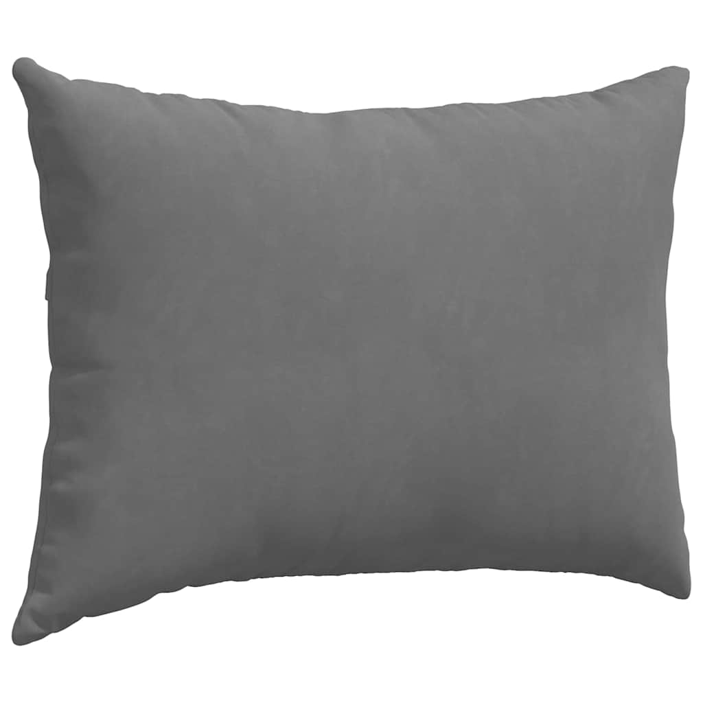 Cuscini da Divano 2 pz Tessuto Grigio scuro 70 x 50 cm