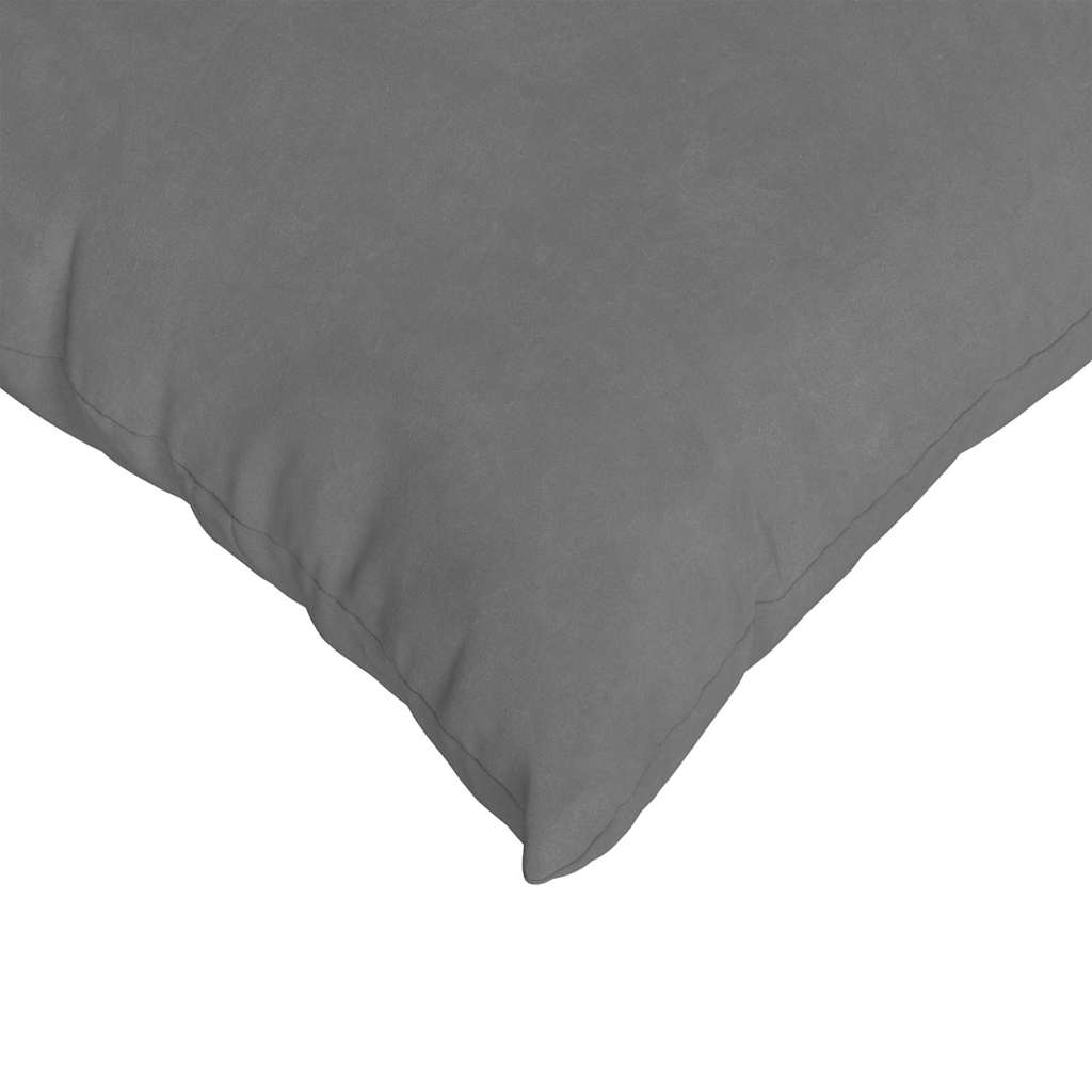 Cuscini da Divano 2 pz Tessuto Grigio scuro 70 x 50 cm
