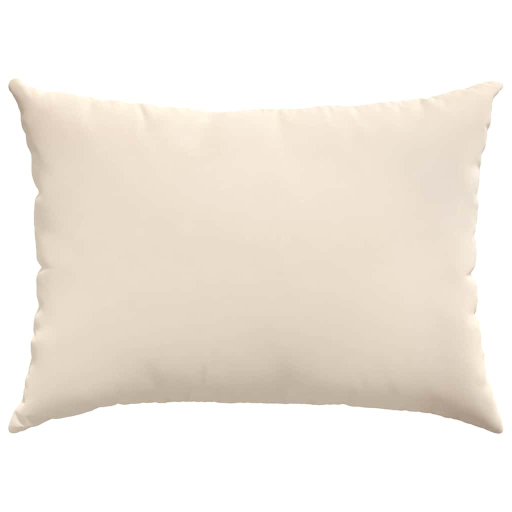 Cuscini da Divano 2 pz Tessuto Beige 70 x 50 cm