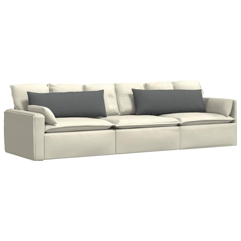Cuscini da Divano 2 pz Tessuto Grigio scuro 120 x 40 cm