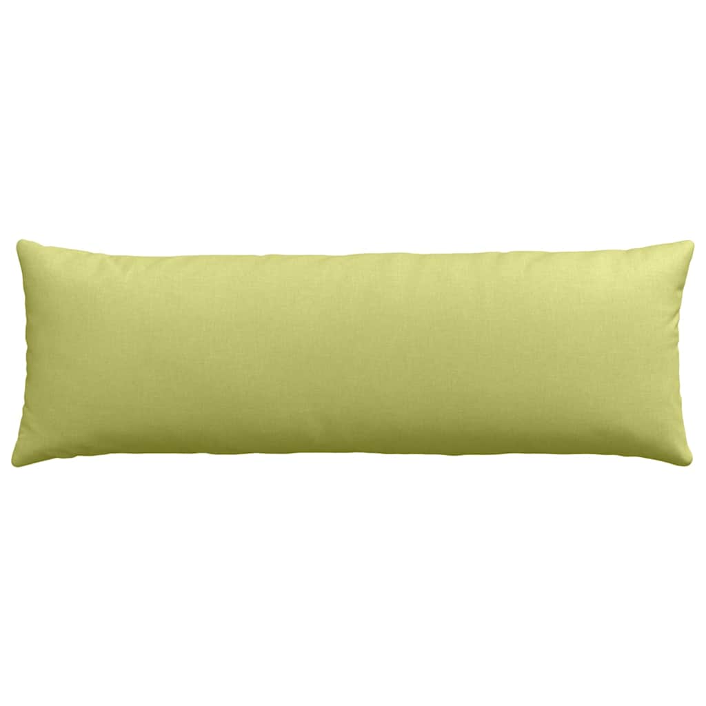 Cuscini da Divano 2 pz Tessuto Verde chiaro 120 x 40 cm