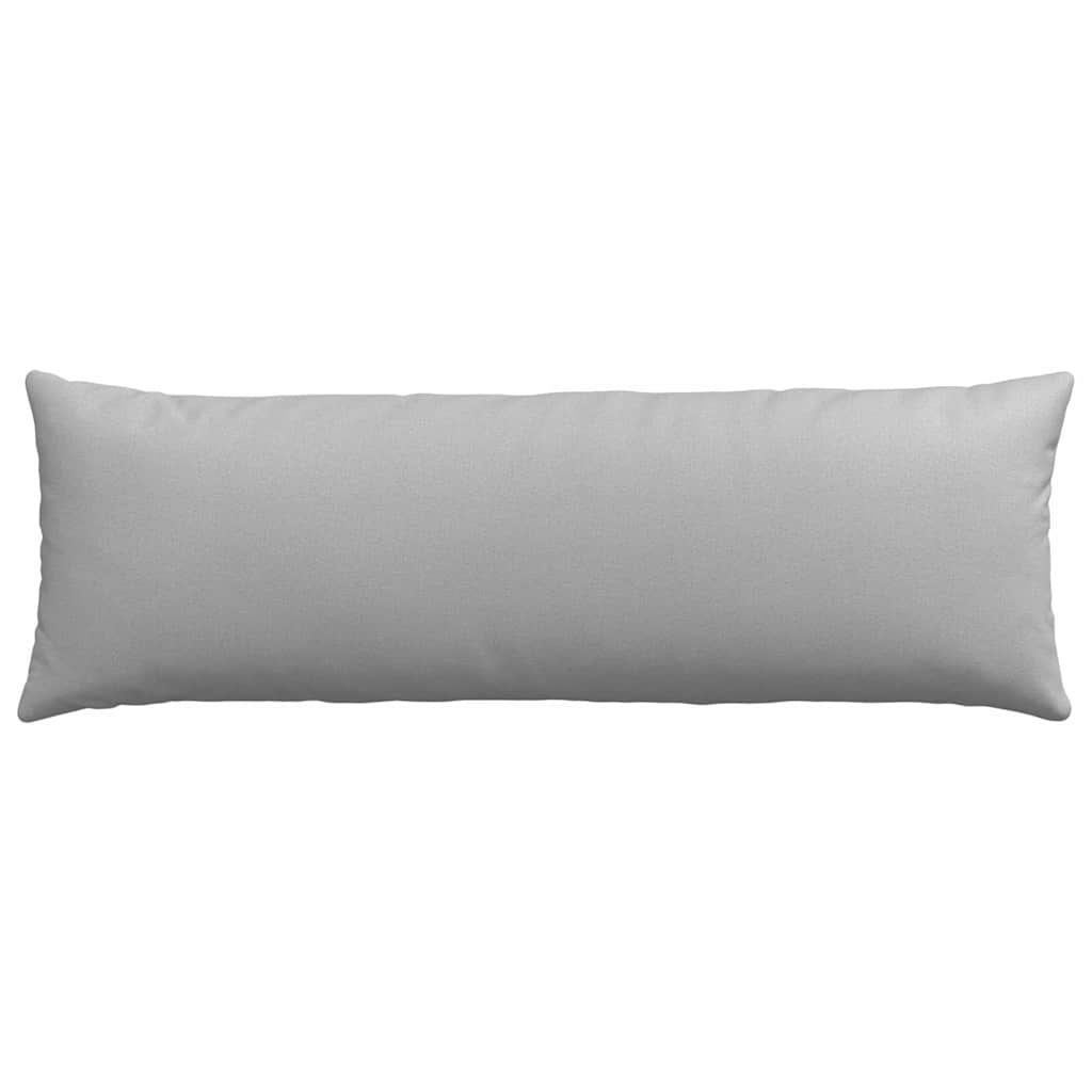 Cuscini da Divano 2 pz Tessuto Grigio Nuvola 120 x 40 cm