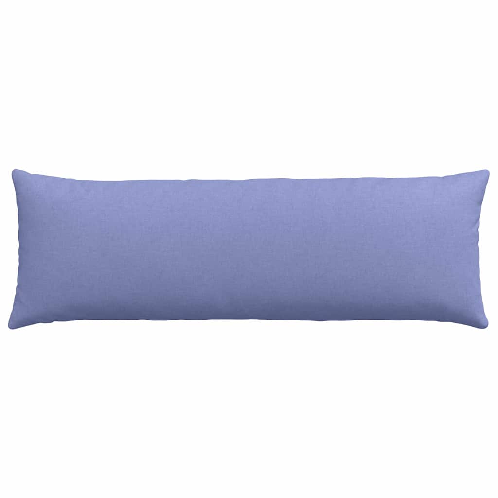 Cuscini da Divano 2 pz Tessuto Blu jeans 120 x 40 cm
