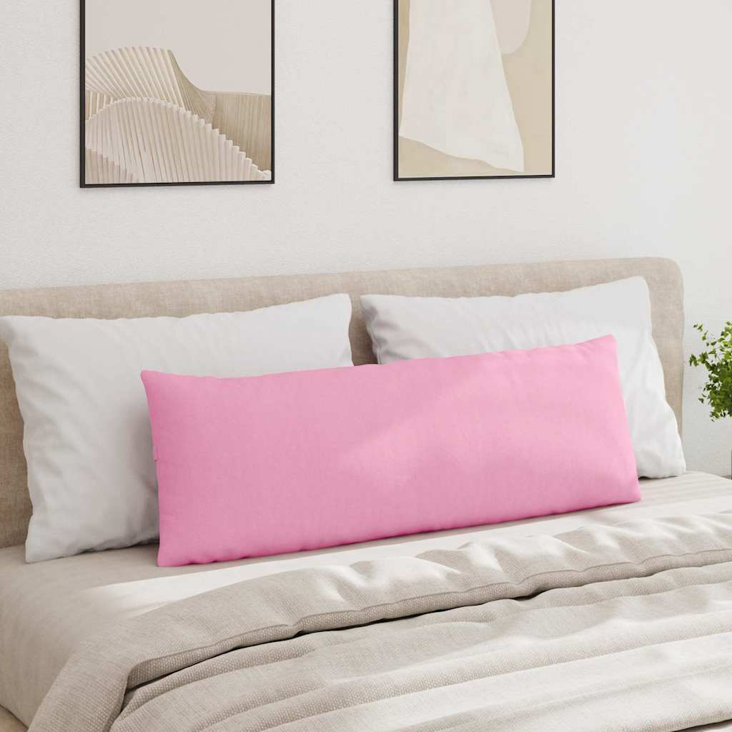Cuscini da Divano 2 pz Tessuto Rosa 120 x 40 cm