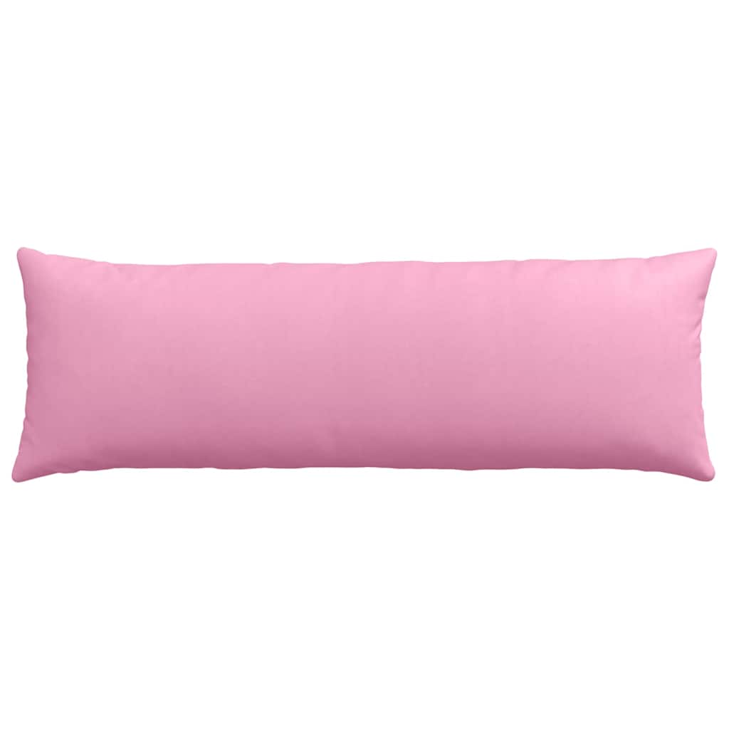 Cuscini da Divano 2 pz Tessuto Rosa 120 x 40 cm