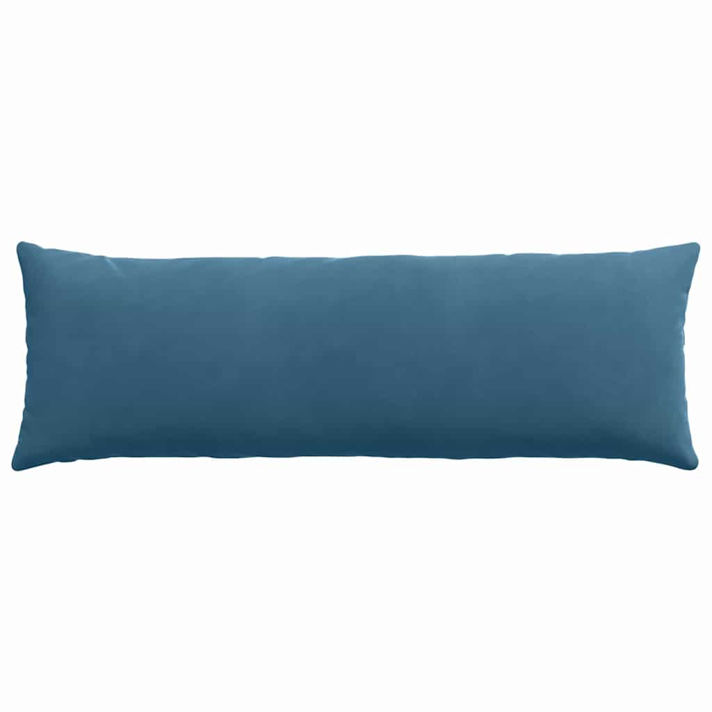 Cuscini da Divano 2 pcs Blu 120 x 40 cm Tessuto in Cords