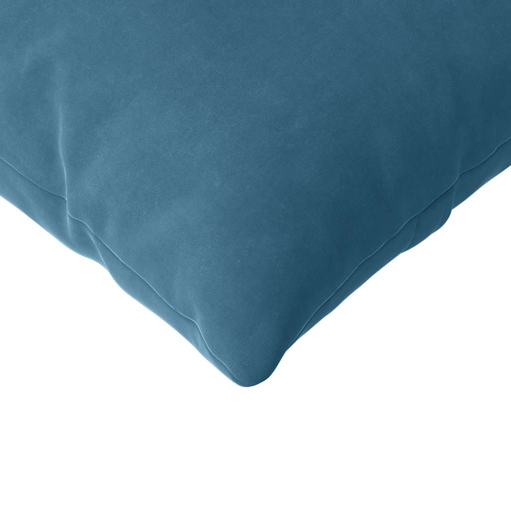 Cuscini da Divano 2 pcs Blu 120 x 40 cm Tessuto in Cords