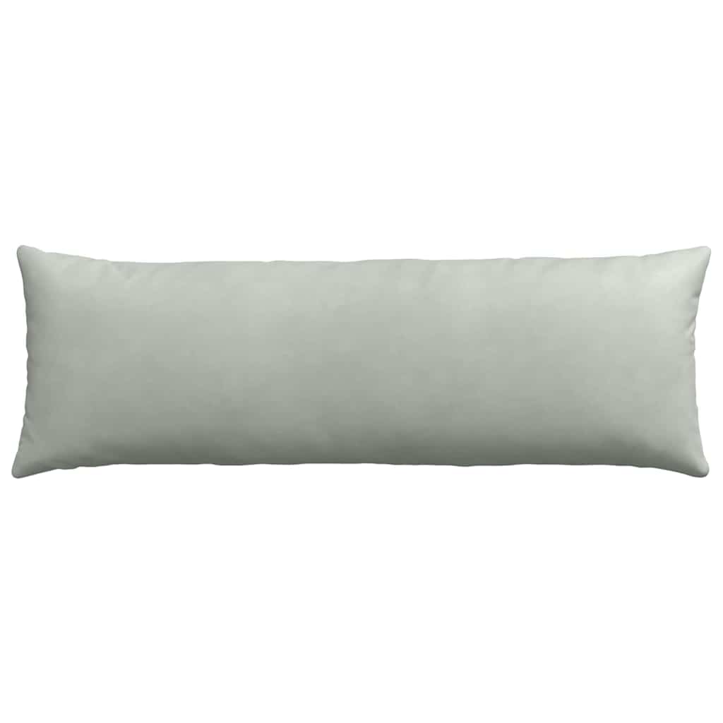 Cuscini da Divano 2 pcs Grigio chiaro 120 x 40 cm