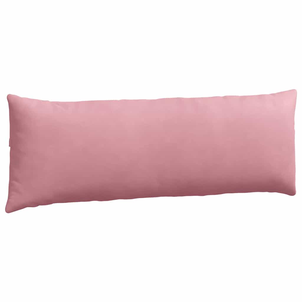 Cuscini da Divano 2 pcs Rosa 120 x 40 cm Tessuto in Cords