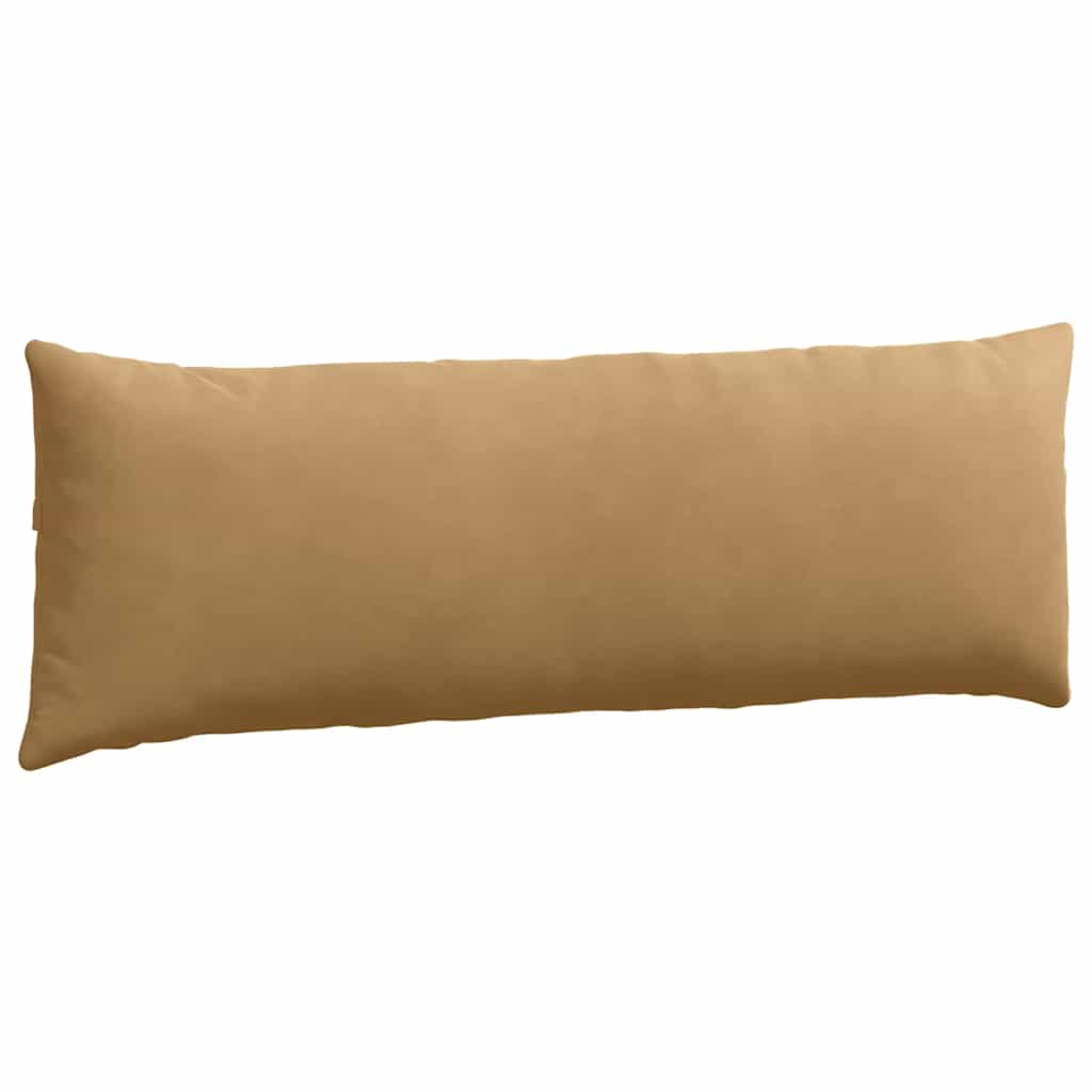 Cuscini da Divano 2 pcs Marrone 120 x 40 cm Tessuto in Cords