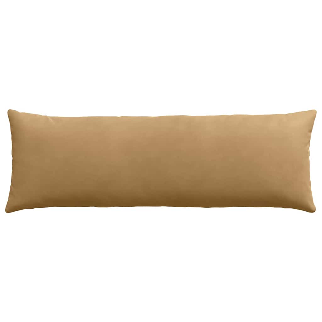 Cuscini da Divano 2 pcs Marrone 120 x 40 cm Tessuto in Cords