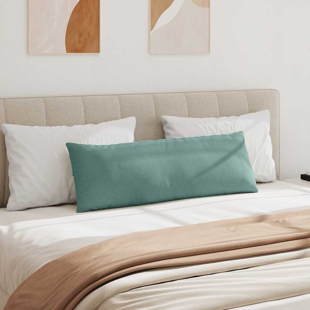 Cuscini da Divano 2 pcs Verde Mare 120 x 40 cm Tessuto in Cords