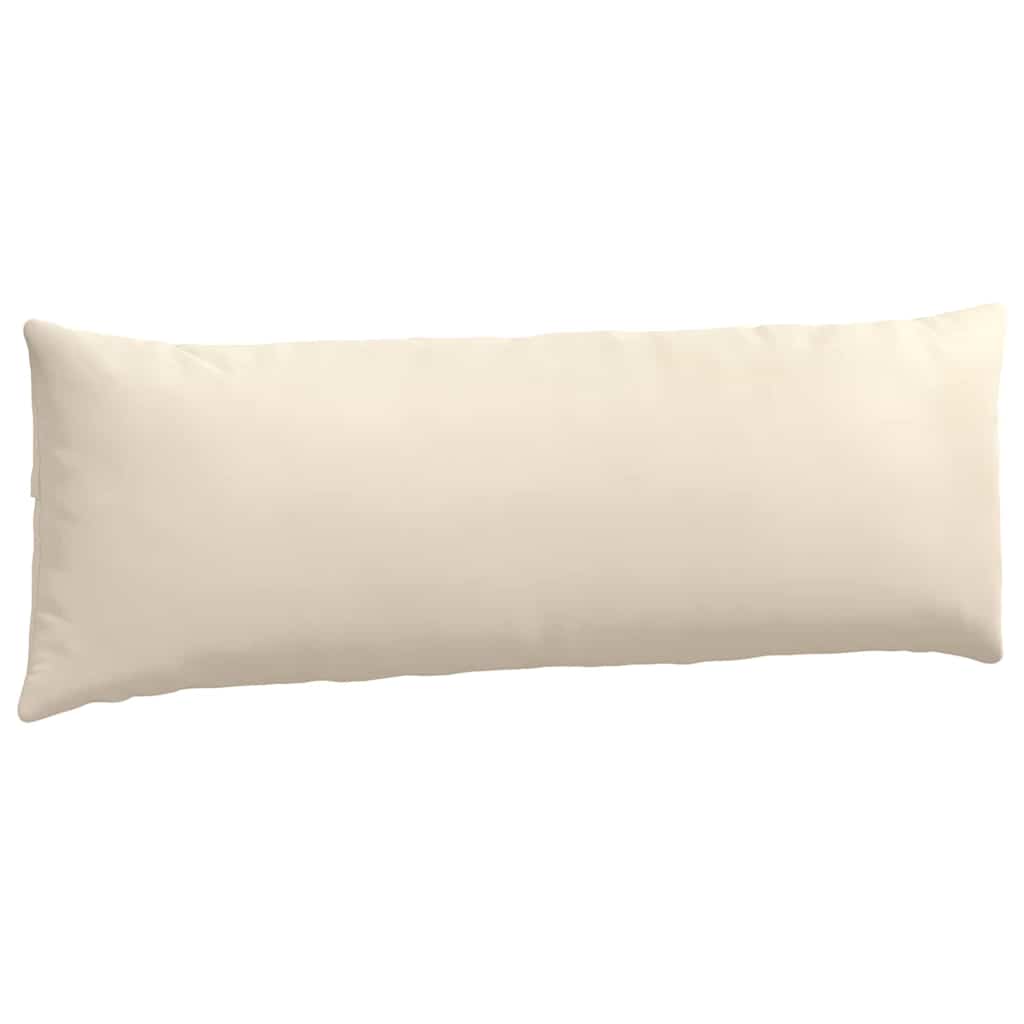 Cuscini da Divano 2 pz Tessuto Beige 120 x 40 cm