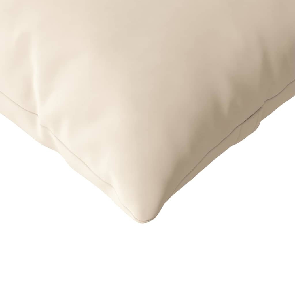 Cuscini da Divano 2 pz Tessuto Beige 120 x 40 cm
