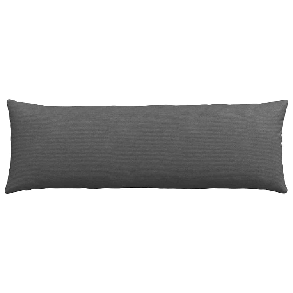 Cuscini da Divano 2 pcs Grigio scuro 120 x 40 cm