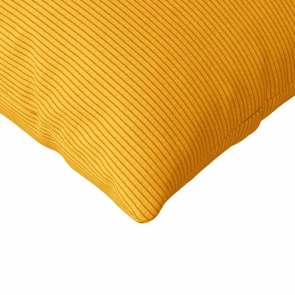 Cuscini da Divano 2 pcs Giallo Chiaro 120 x 40 cm