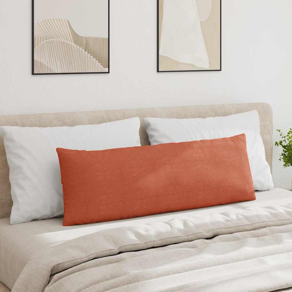 Cuscini da Divano 2 pcs Rosso Arancio 120 x 40 cm