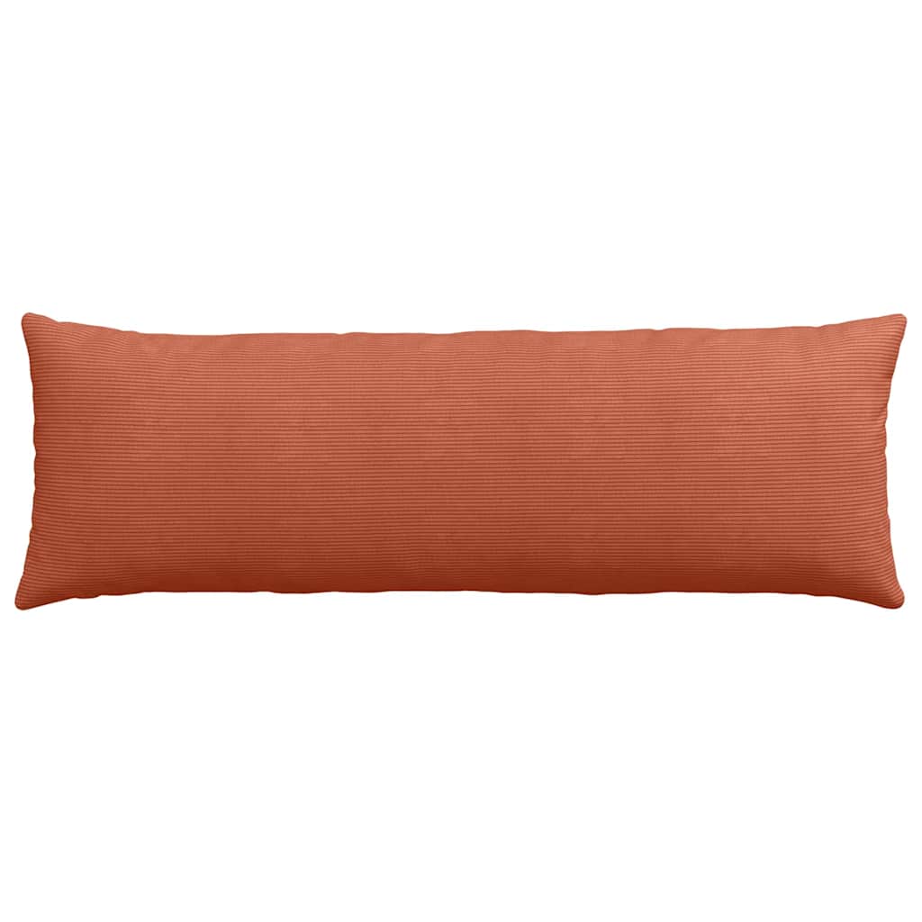 Cuscini da Divano 2 pcs Rosso Arancio 120 x 40 cm