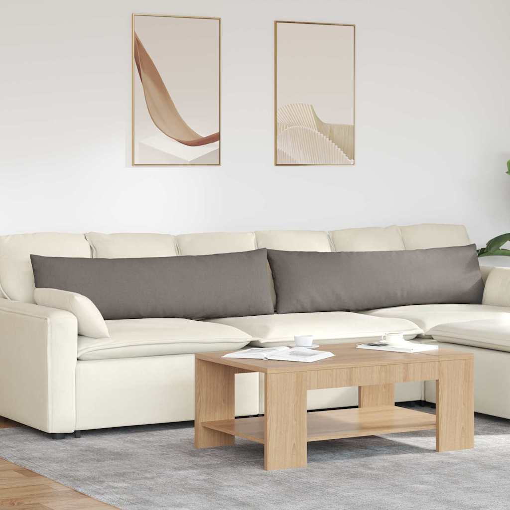 Cuscini da Divano 2 pz Tessuto Talpa 145 x 40 cm