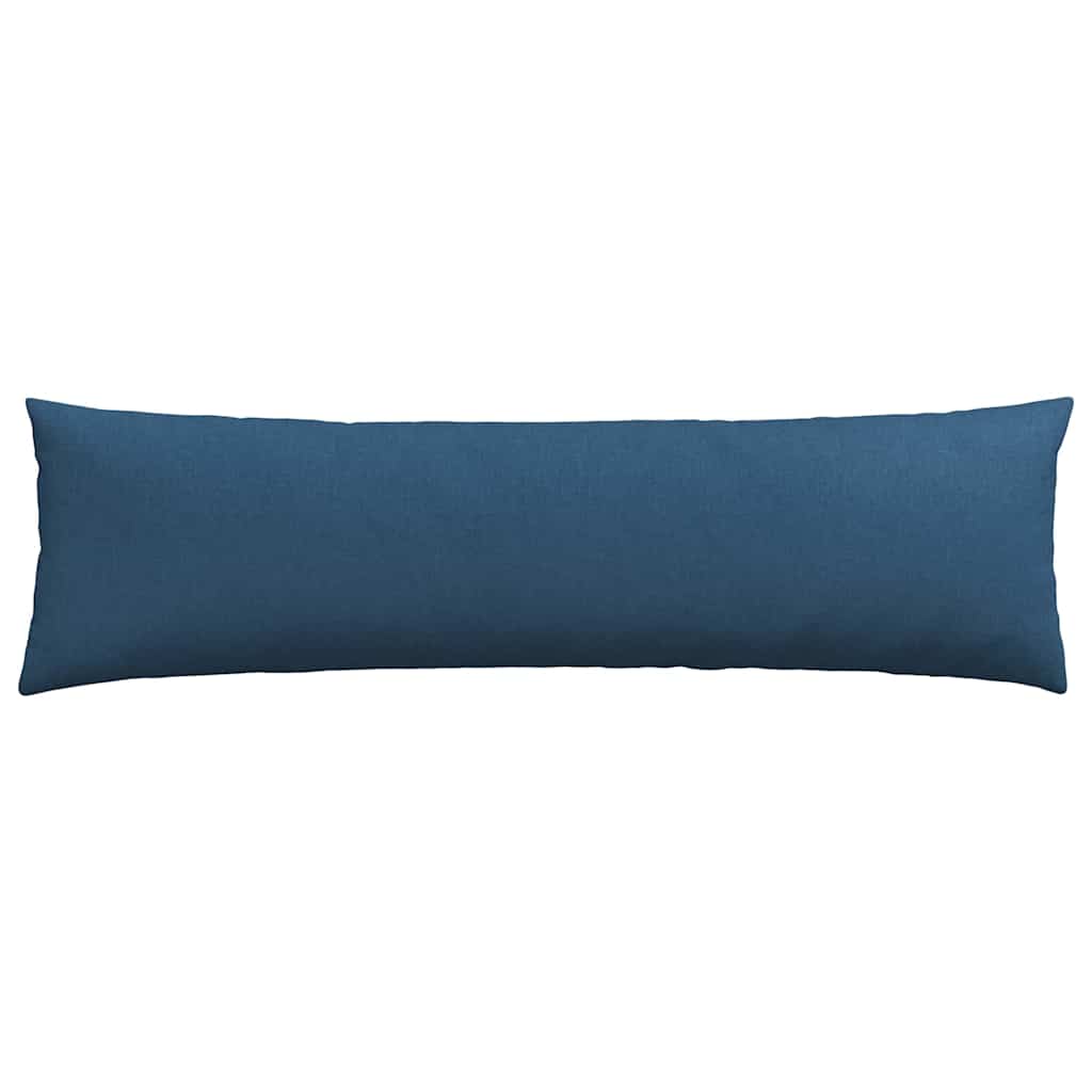Cuscini da Divano 2 pz Tessuto Blu 145 x 40 cm