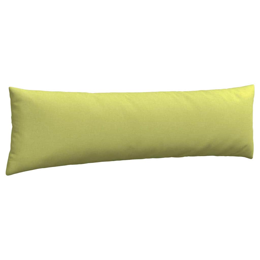 Cuscini da Divano 2 pz Tessuto Verde chiaro 145 x 40 cm