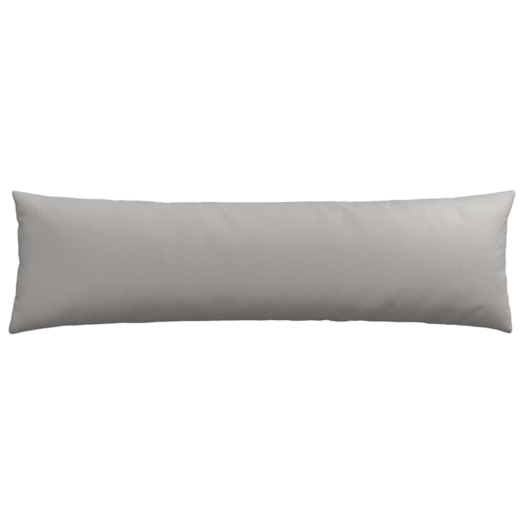 Cuscini da Divano 2 pz Tessuto Grigio Nuvola 145 x 40 cm