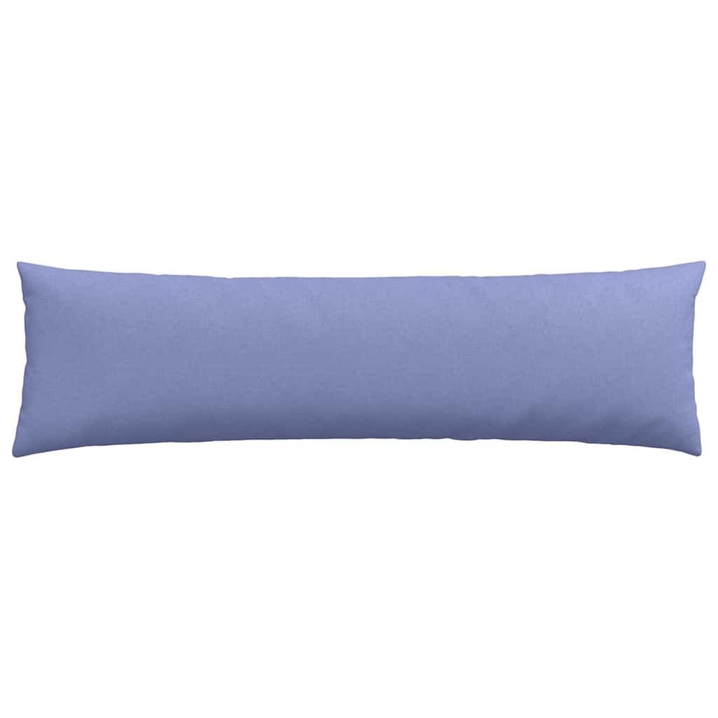 Cuscini da Divano 2 pz Tessuto Blu jeans 145 x 40 cm