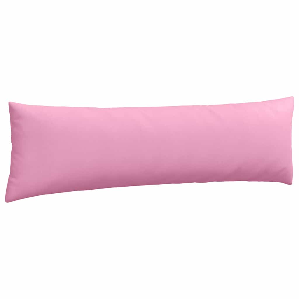 Cuscini da Divano 2 pz Tessuto Rosa 145 x 40 cm