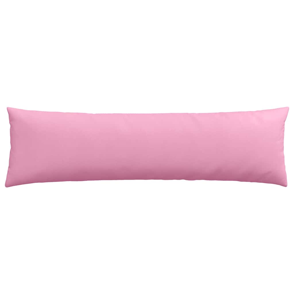 Cuscini da Divano 2 pz Tessuto Rosa 145 x 40 cm
