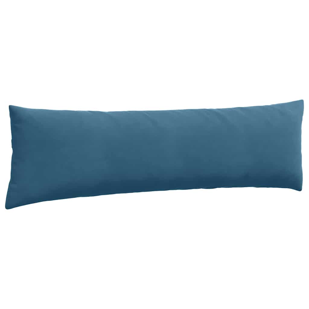 Cuscini da Divano 2 pcs Blu 145 x 40 cm Tessuto in Cords