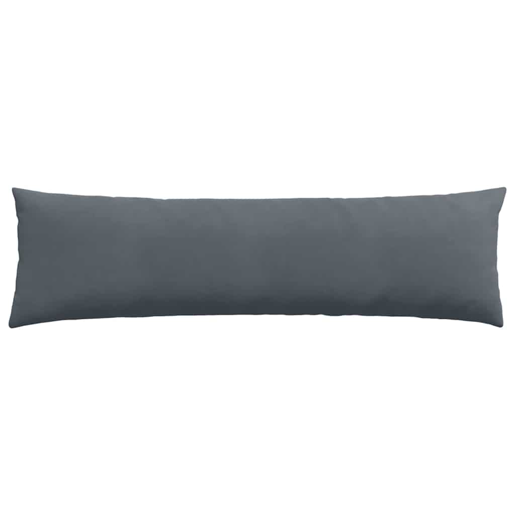 Cuscini da Divano 2 pcs Grigio scuro 145 x 40 cm