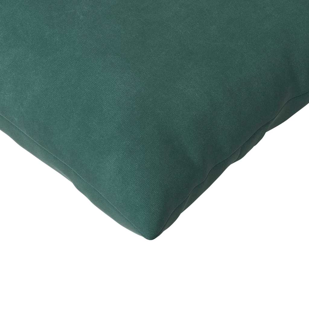Cuscini da Divano 2 pcs Verde Scuro 145 x 40 cm