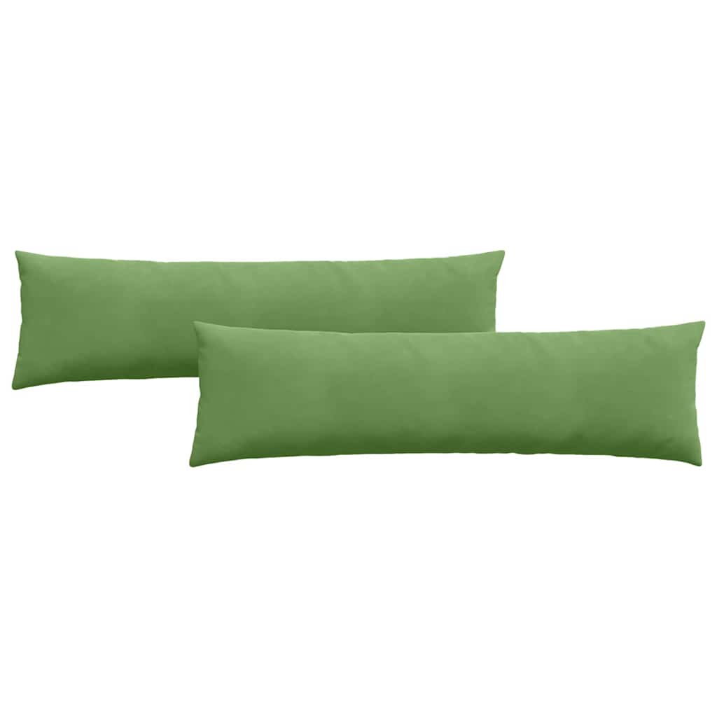 Cuscini da Divano 2 pcs Verde chiaro 145 x 40 cm