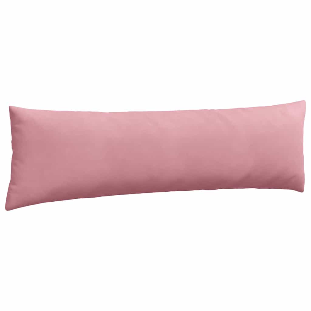 Cuscini da Divano 2 pcs Rosa 145 x 40 cm Tessuto in Cords