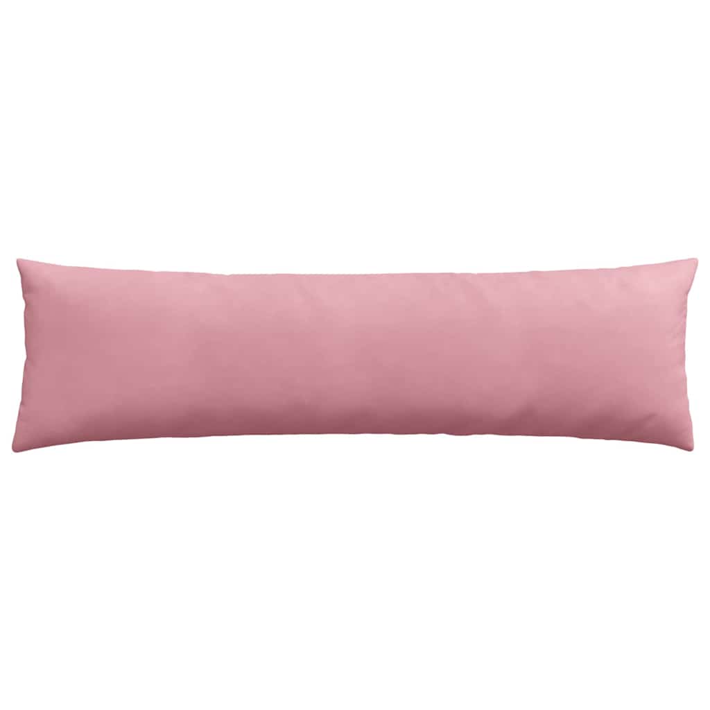 Cuscini da Divano 2 pcs Rosa 145 x 40 cm Tessuto in Cords