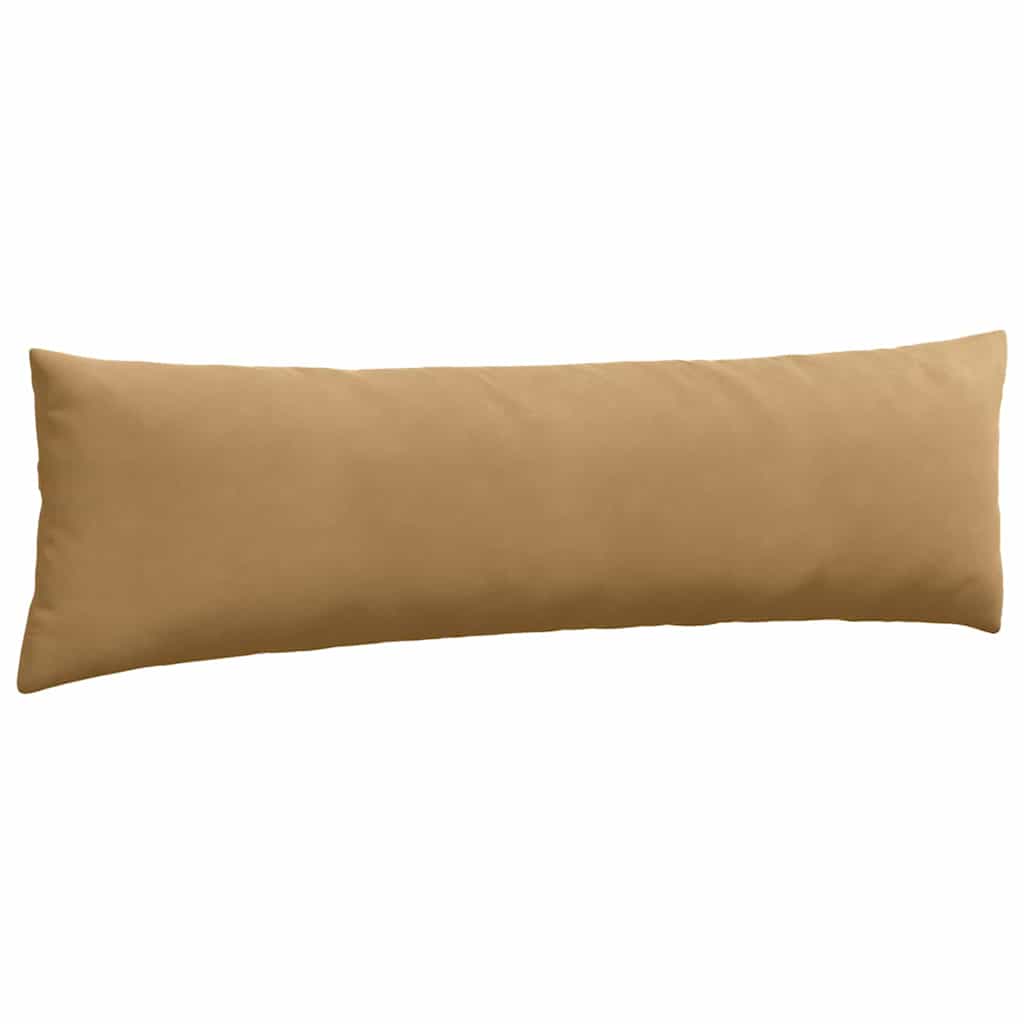 Cuscini da Divano 2 pcs Marrone 145 x 40 cm Tessuto in Cords