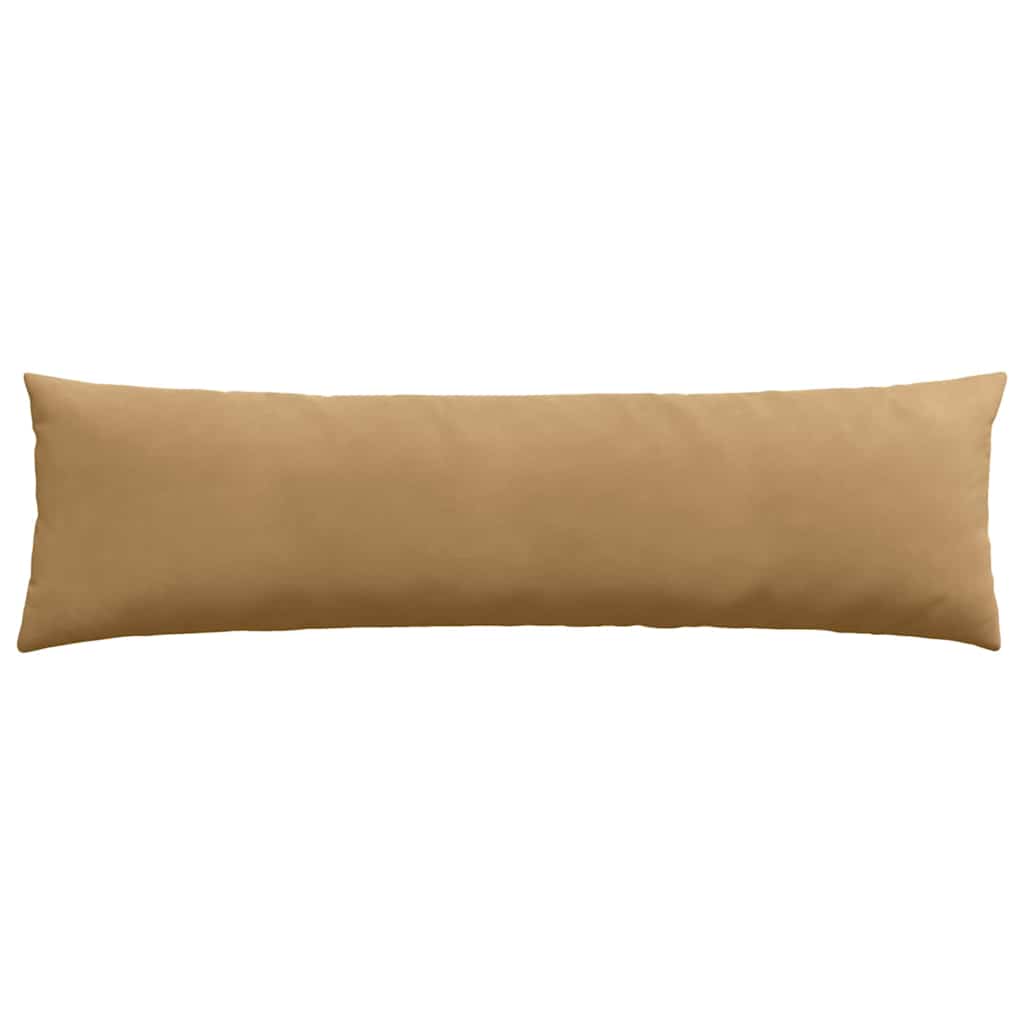 Cuscini da Divano 2 pcs Marrone 145 x 40 cm Tessuto in Cords
