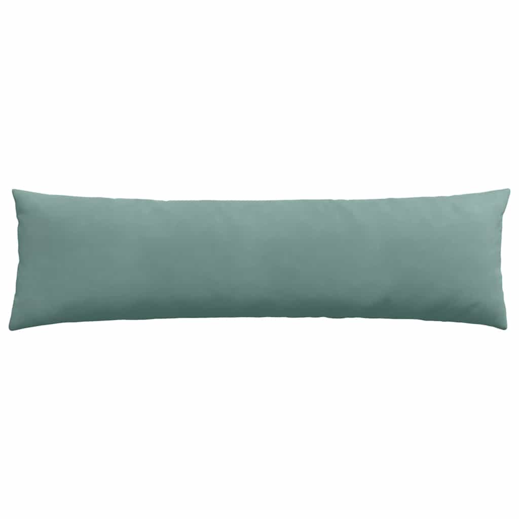 Cuscini da Divano 2 pcs Verde Mare 145 x 40 cm Tessuto in Cords