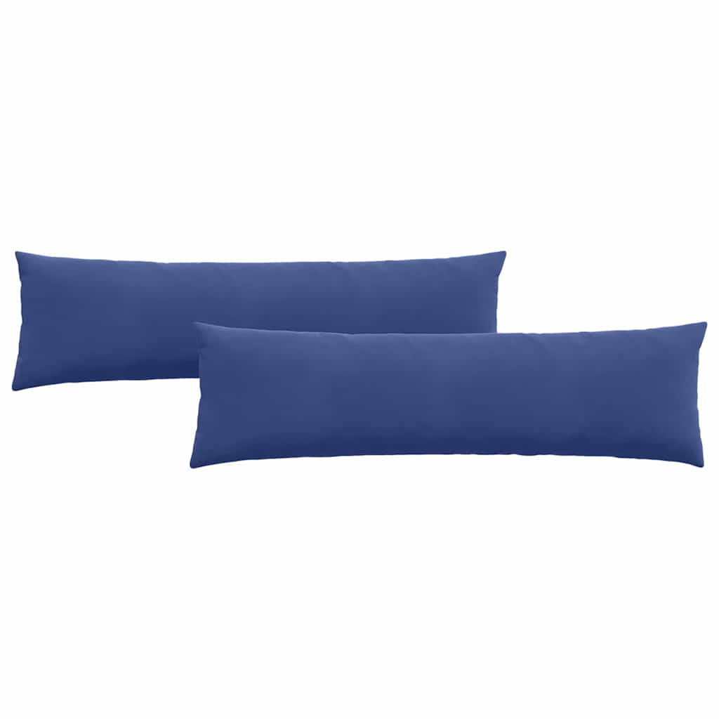 Cuscini da Divano 2 pcs Blu Polizia 145 x 40 cm