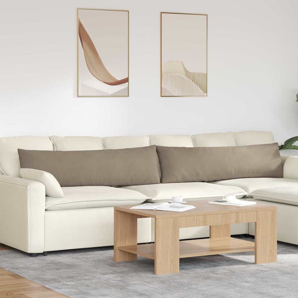 Cuscini da Divano 2 pz Tessuto Talpa 145 x 40 cm