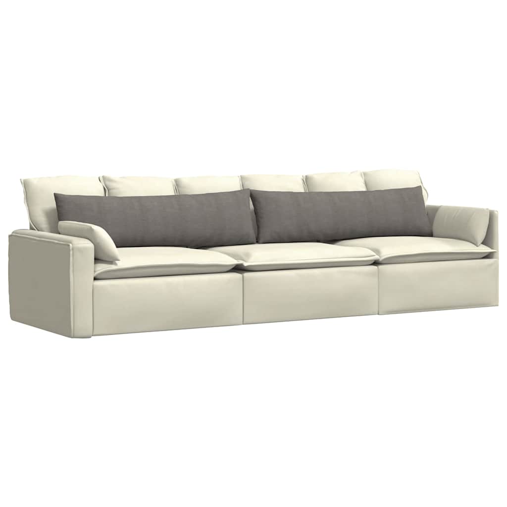 Cuscini da Divano 2 pcs Grigio chiaro 145 x 40 cm