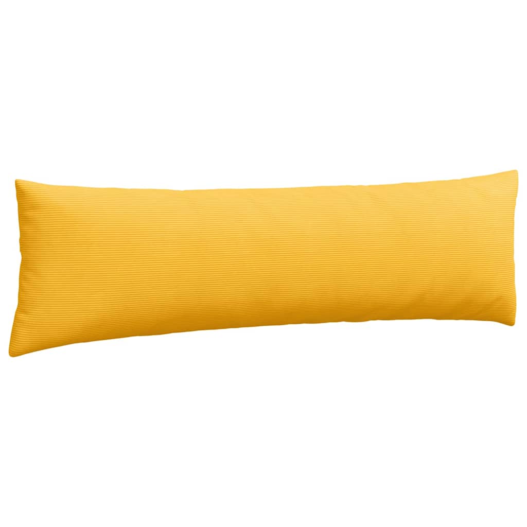 Cuscini da Divano 2 pcs Giallo Chiaro 145 x 40 cm