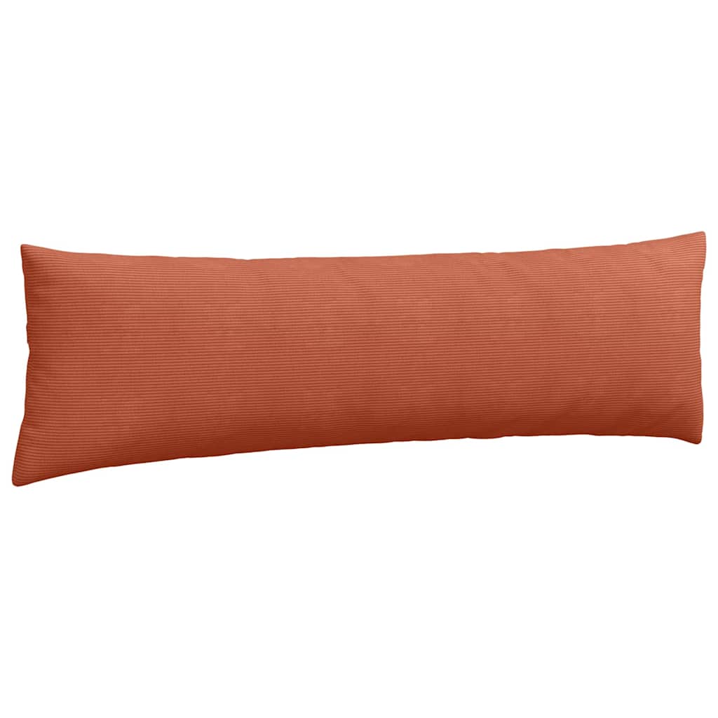 Cuscini da Divano 2 pcs Rosso Arancio 145 x 40 cm