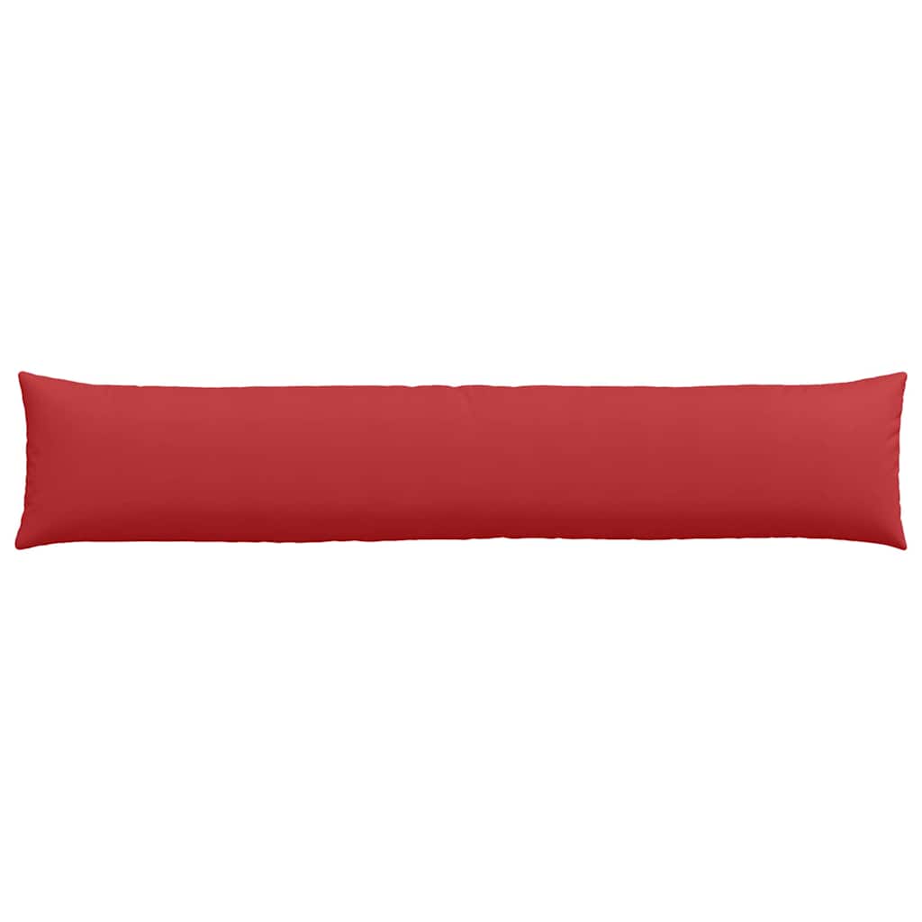 Cuscini da Divano 2 pz Tessuto Rosso 200 x 40 cm