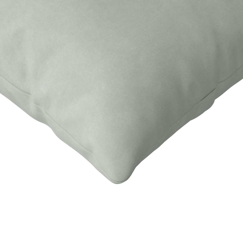 Cuscini da Divano 2 pcs Grigio chiaro 200 x 40 cm
