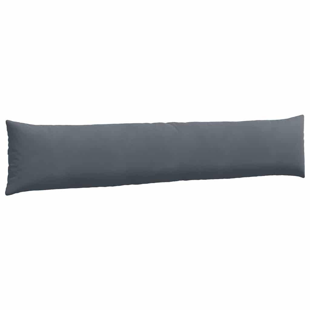 Cuscini da Divano 2 pcs Grigio scuro 200 x 40 cm