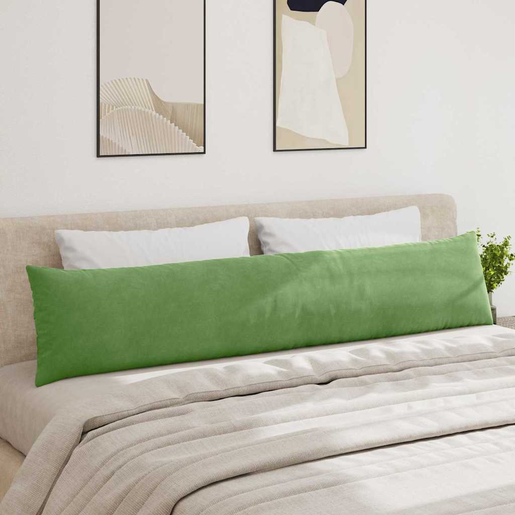 Cuscini da Divano 2 pcs Verde chiaro 200 x 40 cm