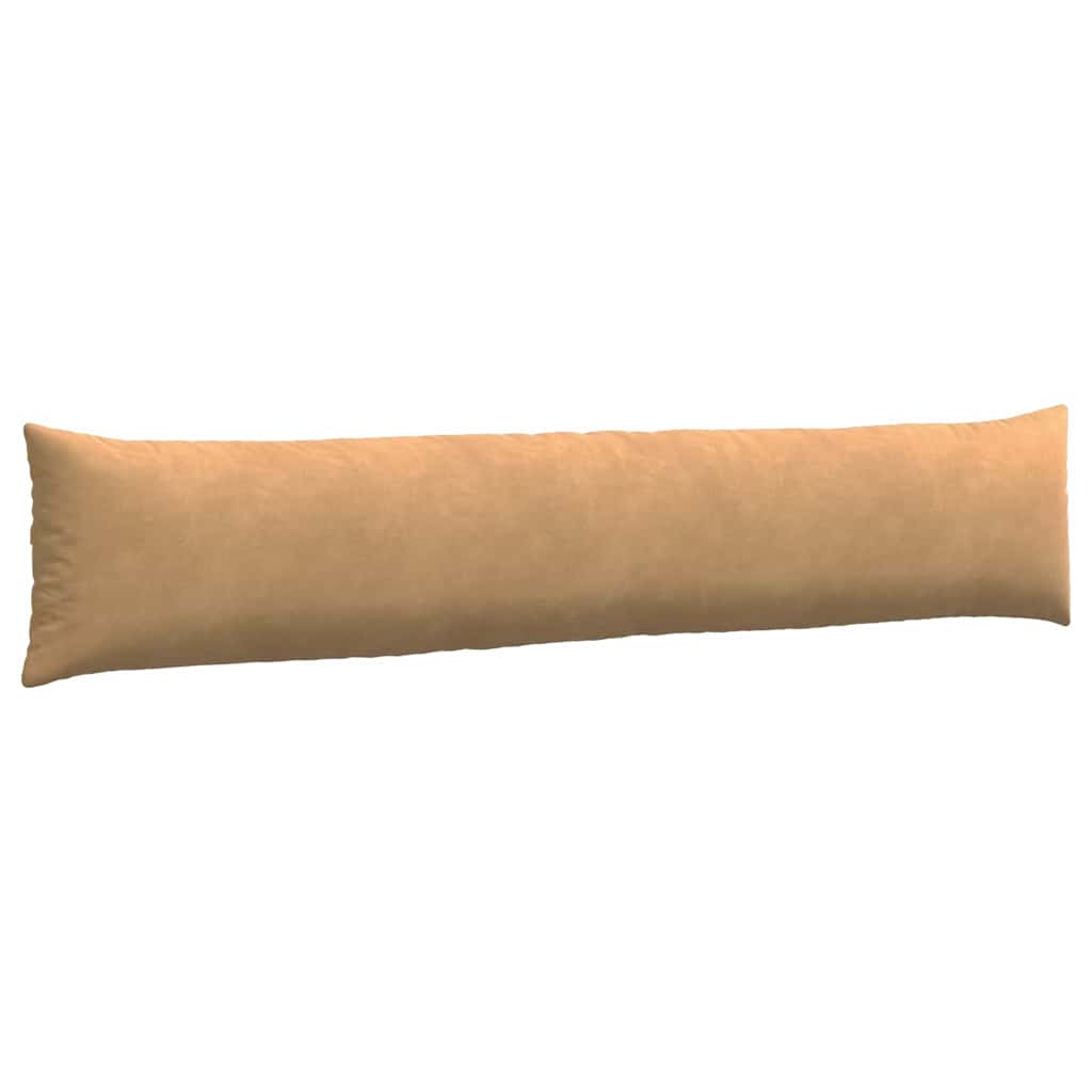 Cuscini da Divano 2 pcs Marrone 200 x 40 cm Tessuto in Cords