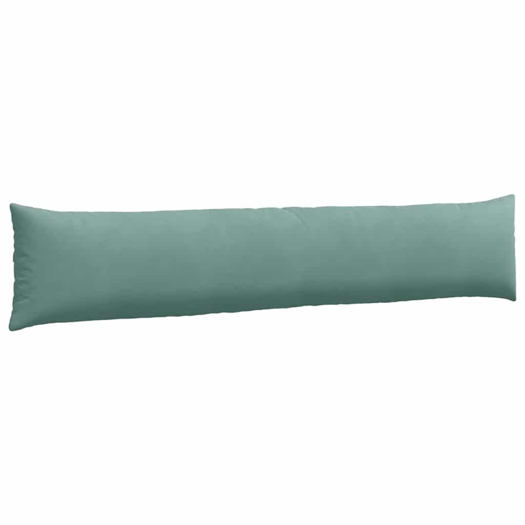 Cuscini da Divano 2 pcs Verde Mare 200 x 40 cm Tessuto in Cords